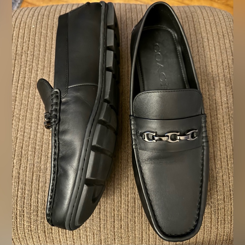 Men’s Coach Leather Loafer